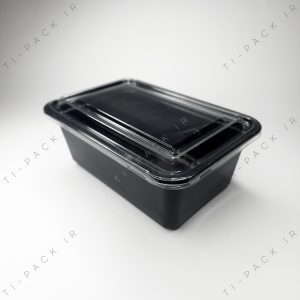 ظرف مایکروویوی مستطیلی مشکی