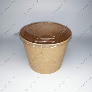 سطل کرافت با درب شفاف