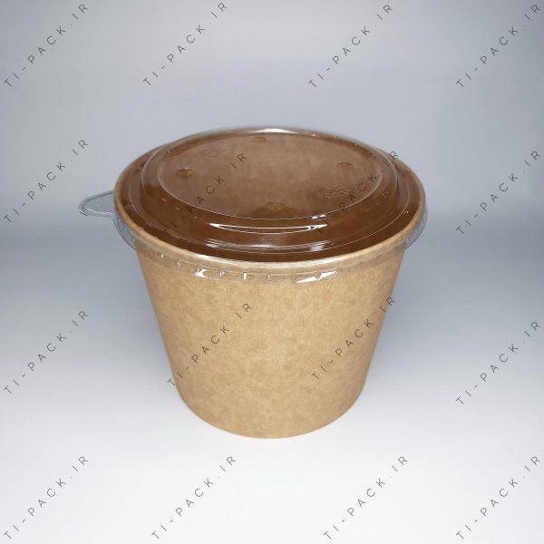 سطل کرافت با درب شفاف
