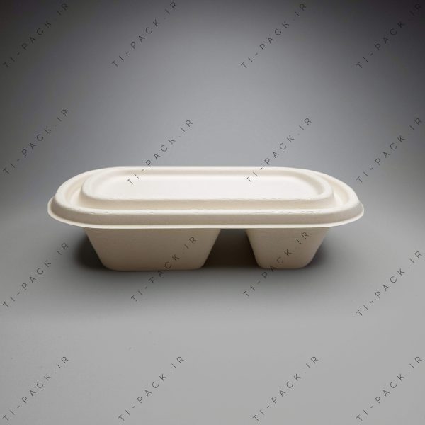 ظرف دوخانه باگاس