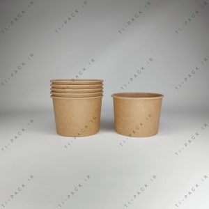 کاسه کاغذی بستنی کرافت