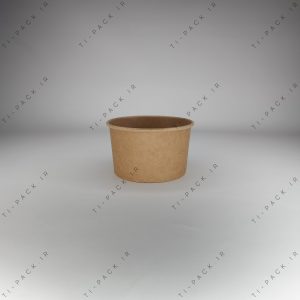 کاسه بستنی کاغذی کرافت 6 انس