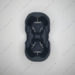 کاپ هولدر استارباکسی مشکی دوخانه