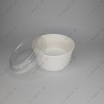 ظرف یکبار مصرف کاغذی سفید